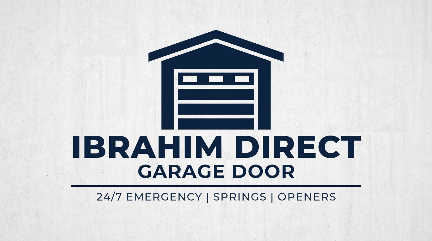 Ibrahim Direct Garage Door Logo